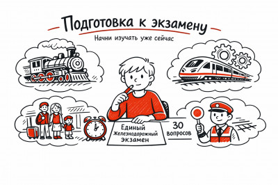 Подготовка к «Единому железнодорожному экзамену»