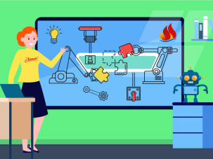 Управление роботами – командная работа: студия робототехники открыта в МДЦ «Артек»